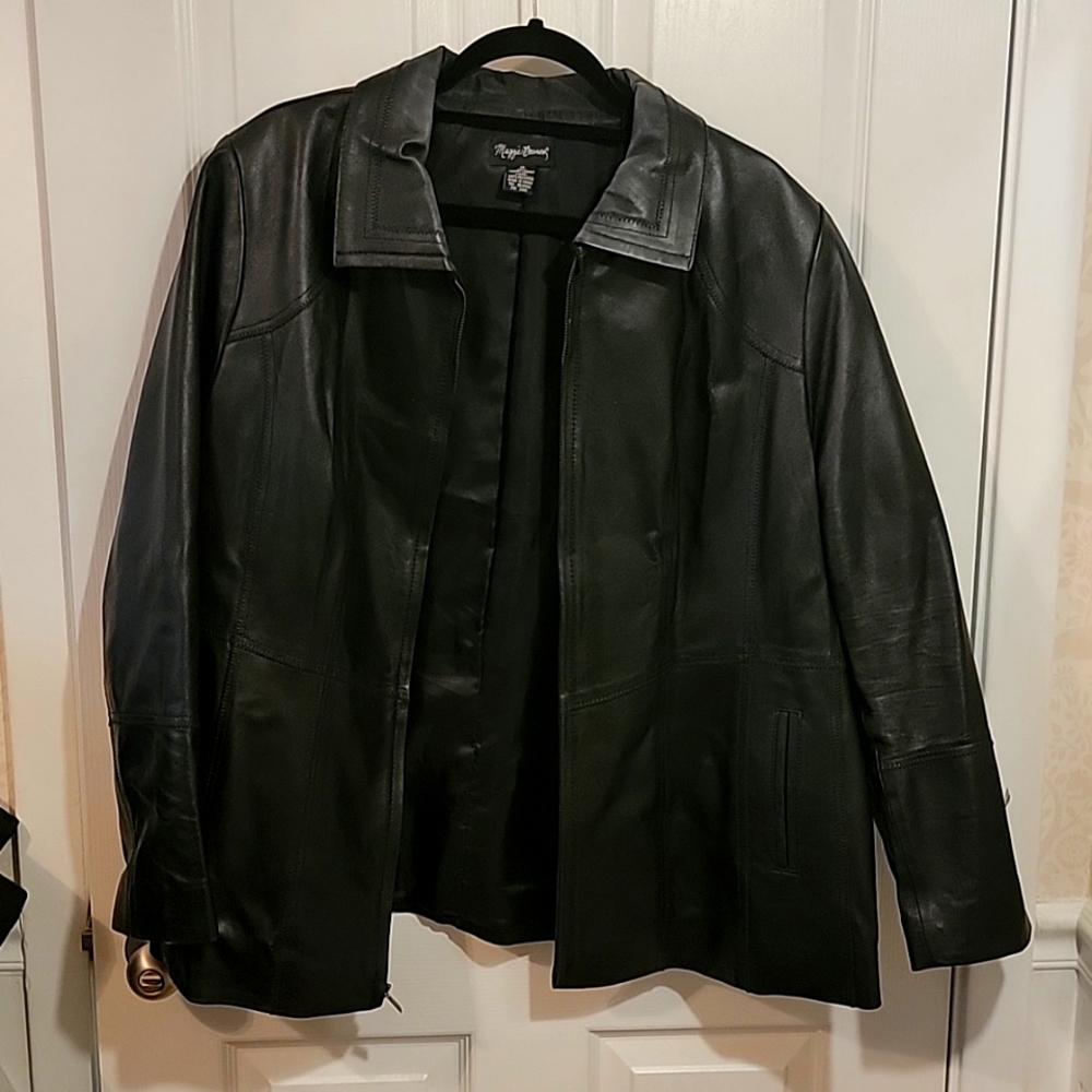 Maggie Barnes Leather Jacket